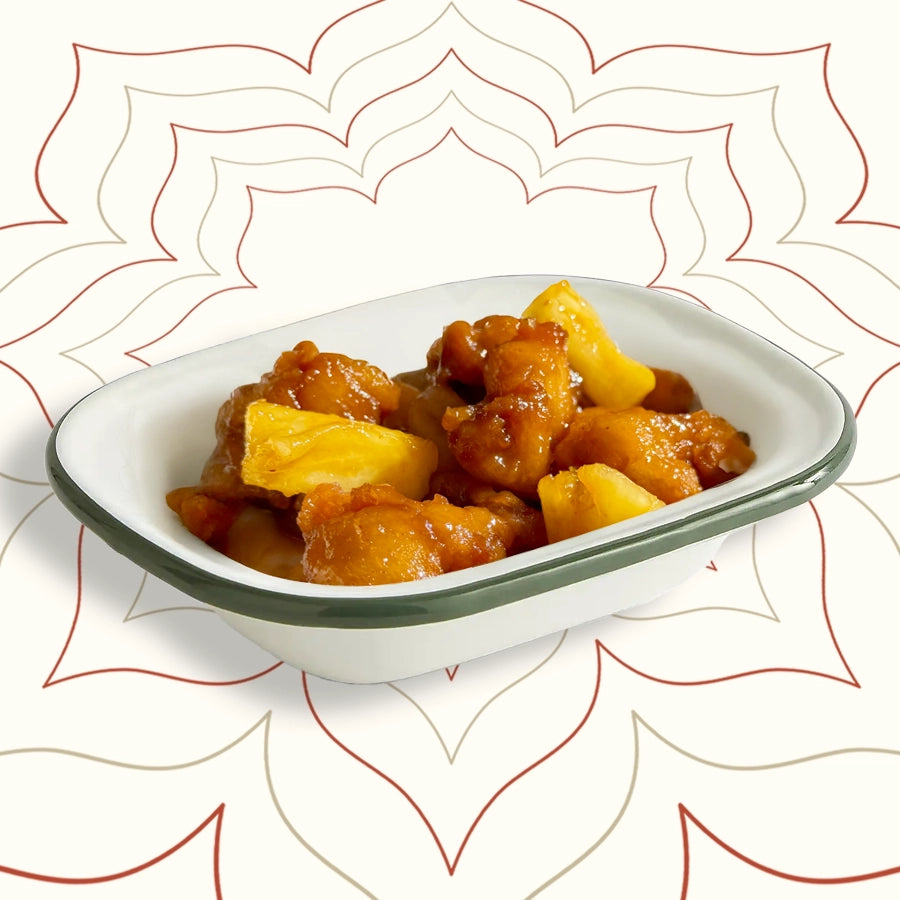 Sweet and Sour Pork freshly made at Wok Manifesto, best Chinese restaurant in Newcastle
